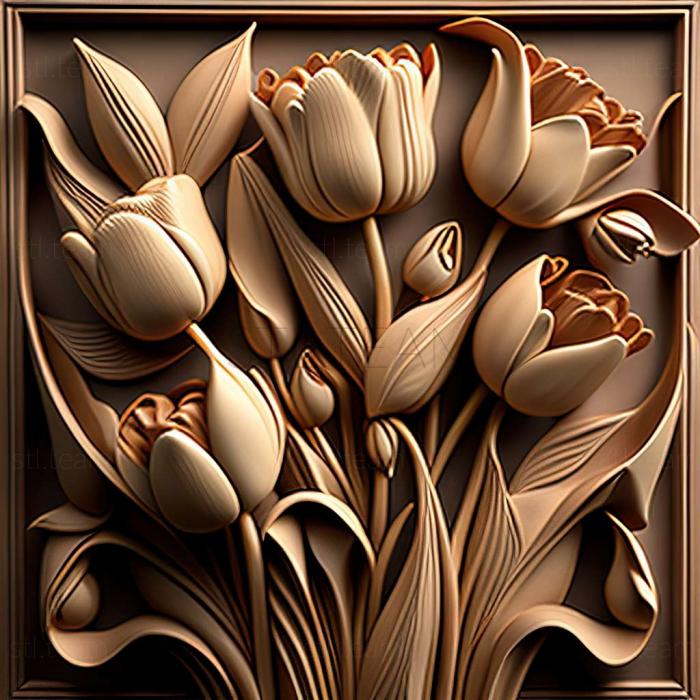 Pattern Тюльпани